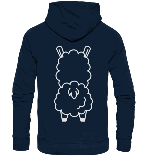 Niedliches Lama - Organic Basic Hoodie – Bild 2