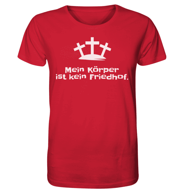 Mein Körper ist kein Friedhof - Organic Shirt – Bild 2