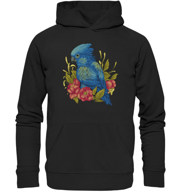 Blauer Papagei - Organic Basic Hoodie