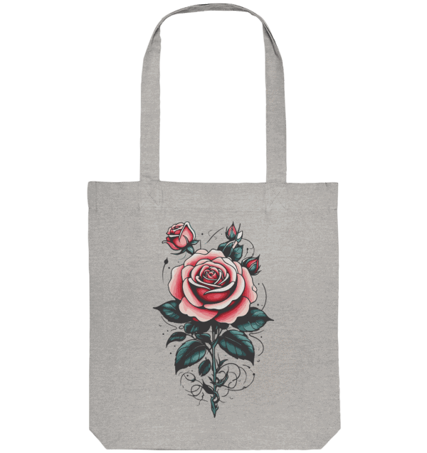 Elegante Rose - Stoffbeutel